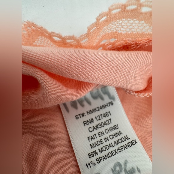 NWT Wildfox Intimates chamomiles pink top - Picture 3 of 4